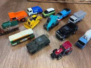 토미카 작업 자동차 세트 쓰레기 수거차 휠 로더