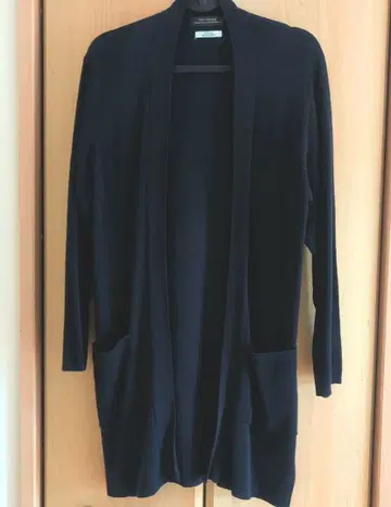 [ 정가 9020엔 ] 새상품 나노 유니버스 롱 가디건 네이비