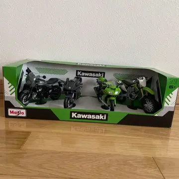 kawasaki 1/12 스케일 바이크 4대 세트