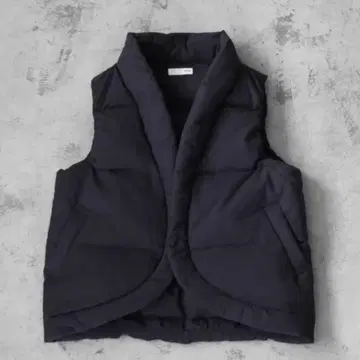 HUIS 다운프루프 코튼 다운 베스트 엔슈 직물 셔틀 직기