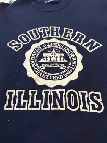 빈티지 맨투맨 플로키 페이드 칼리지 70s 80s