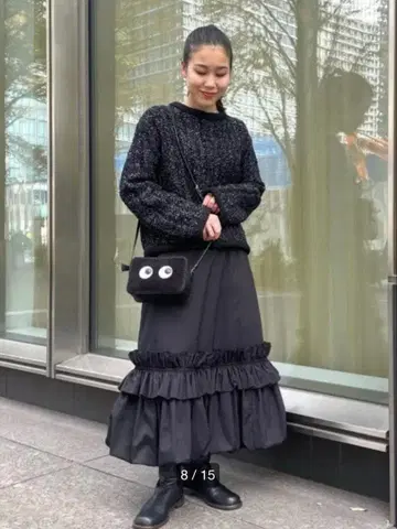 [택 포함 새상품] 유나이티드 애로우즈 버블헴 스커트 36