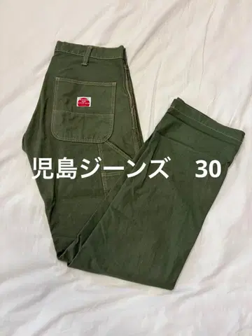 일본제 코지마 진즈 니폰이즘 페인터 팬츠 아메카지 히코리