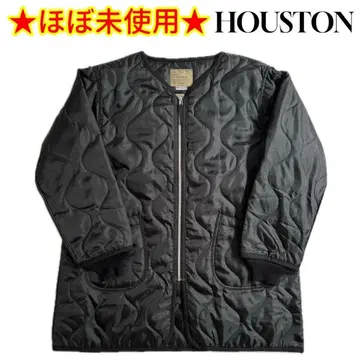 [ 거의 미사용 ] HOUSTON M-51 후드티 신살레이트 라이너 블랙