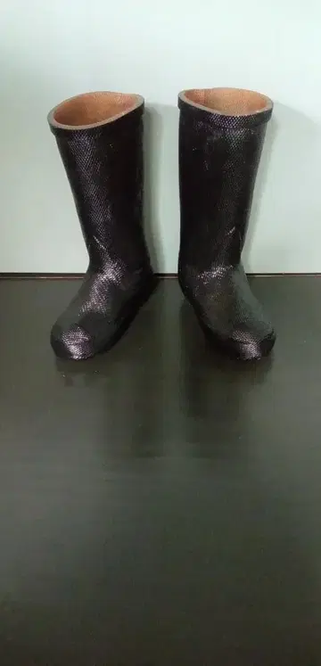 천연 고무 장화