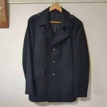 Paul Smith 피 코트 캐시미어 혼방 블랙