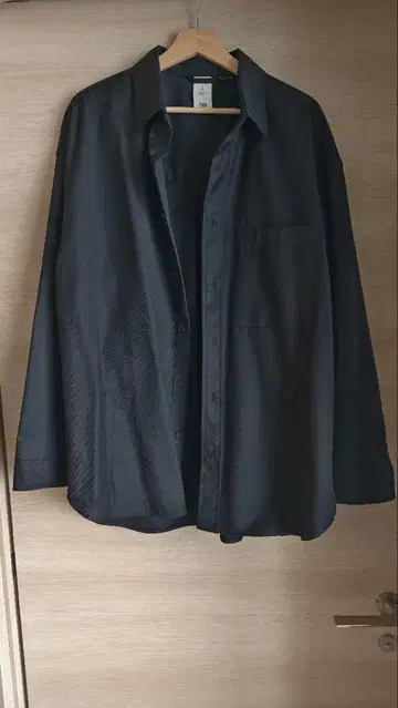 ZARA MAISON SPECIAL 블랙 긴팔 셔츠