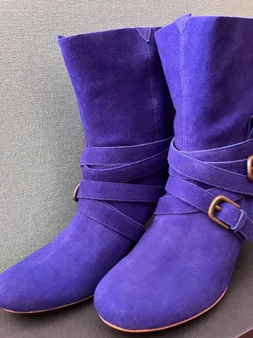 size36 미사용 OSMOSIS 블루스 에이드 부츠