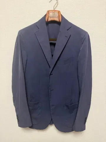 De Petrillo 네이비 코튼 수트 이탈리아제