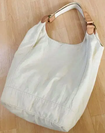 Earthmade 린넨 코튼 캔버스 토트백