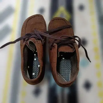 브라운 스웨이드 모카신 23.5cm