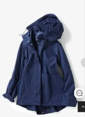 두그라스 네이비 마운틴 파카 후드 부착