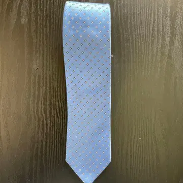 UMBERTO FORNARI 스카이블루 미니 꽃무늬 넥타이