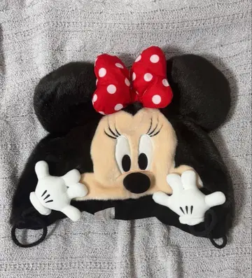 미니 마우스 귀도리 모자