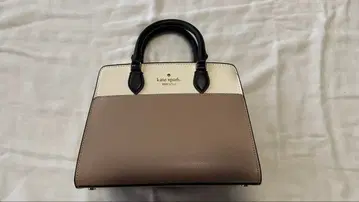 kate spade 베이지 화이트 핸드백