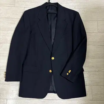 [ 새상품급 ] TUBE 튜브 네이비 골드 버튼 테일러드 자켓 L 사이즈