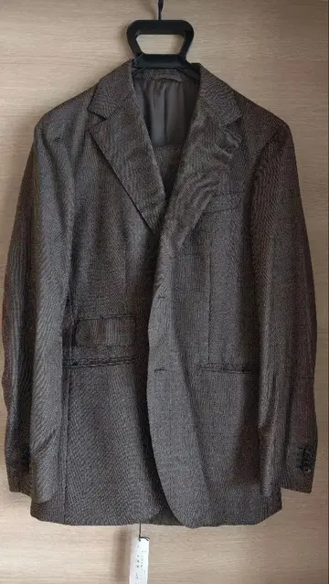 이탈리아제 원단 수트 컴퍼니 브라운 수트 175 6D