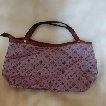 러셋 토트백 연보라색