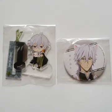 후쿠자와 유키치 아크릴 스탠드 캔뱃지 난자타운 문스독 문호 스트레이독스