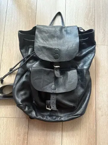 episode 가죽 백팩 블랙