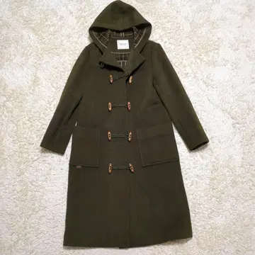 마드모아젤 논논 더플 코트 모스그린 여성용