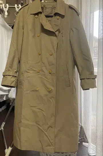 빈티지 City delmod Coat 베이지 트렌치코트 레어