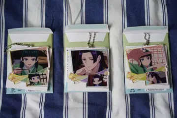 약사의 혼잣말 콜라주 아크릴 키체인 마오마오 & 진시 3종 세트