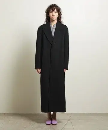 2024AW 새상품급 아티 세션 비버 롱 코트 유나이티드 애로우즈