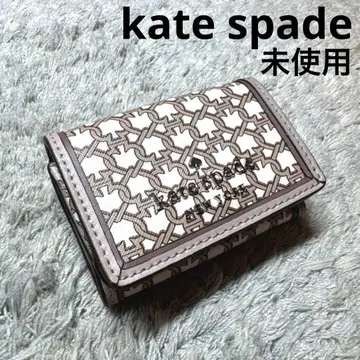 [ 미사용 ] kate spade 3단 폴더형 지갑 컴팩트 지갑