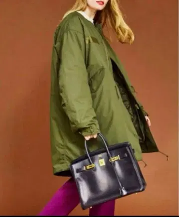 더 신존 필드 파카 필드 후드티