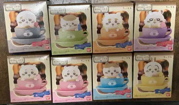 치이카와 캐릭터 아트 케이스 피규어 8점