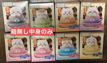 치이카와 캐릭터 아트 케이스 피규어 8점