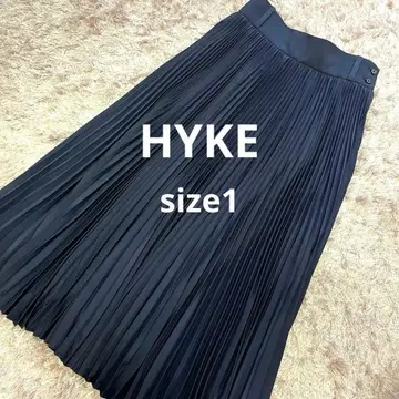 HYKE 네이비 플리츠 스커트 size 1