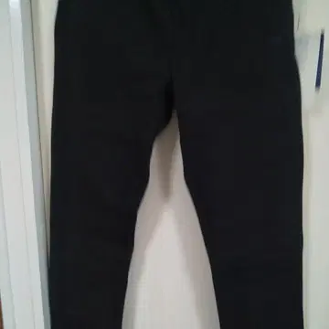 투어 스테이지 블랙 허리밴딩 팬츠 속기모 L 미사용