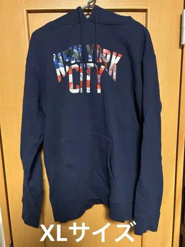 NEW ERA 뉴에라 USA 성조기 후드티 후디 XL