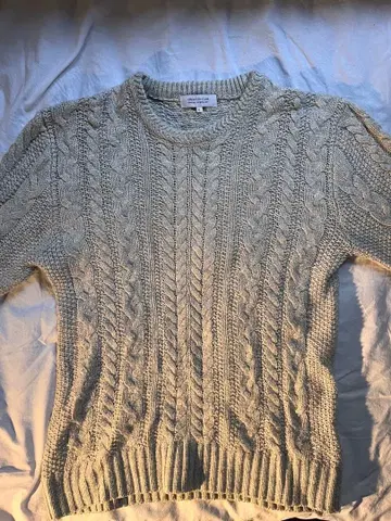 CREATION CUBE 케이블 니트 스웨터 LL