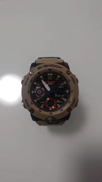 G-SHOCK 아날로그 손목시계 카키색
