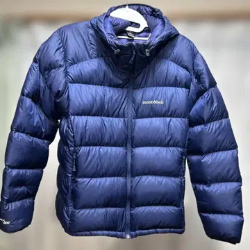몽벨 1101532 라이트 알파인 다운 후드티 남성용 S 사이즈