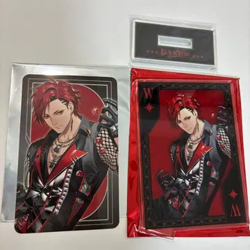 브라스 AGF 2025 아크릴 스탠드 포토 카드 블랙