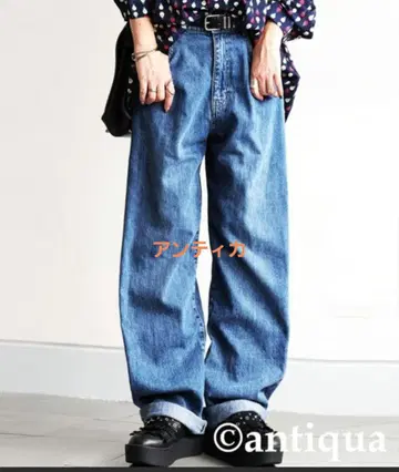안티카 데님 팬츠