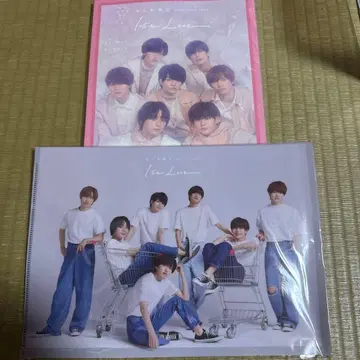 미사용 새상품 1st Love 투어 팜플렛과 클리어 파일 세트