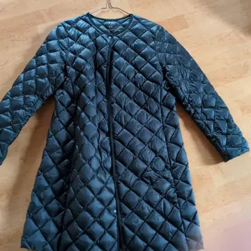 유니클로 롱 다운 컴팩트 코트