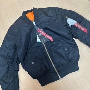 알파인더스트리 ALPHA MA-1 플라이트 자켓 미사용