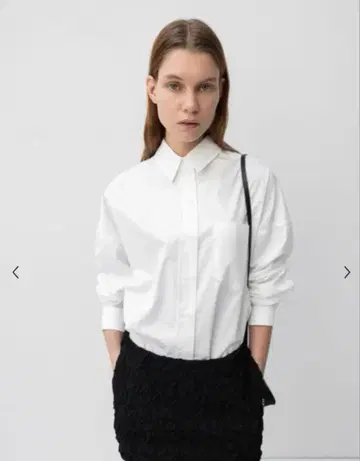 ORR 한국 Boy Box Shirt short 화이트 S 사이즈