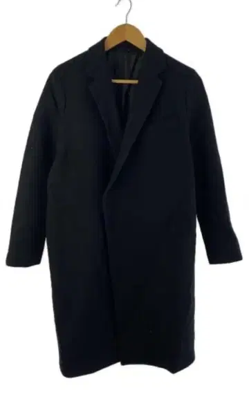 블랙 테일러드 자켓 릴렉스 코트