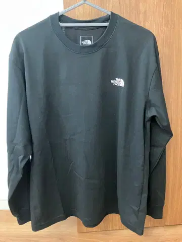 THE NORTH FACE 블랙 롱 슬리브 T셔츠 M