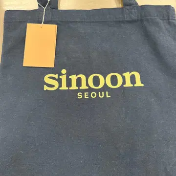 새상품 sinoon 시누운 토트백 에코백 네이비 L 사이즈