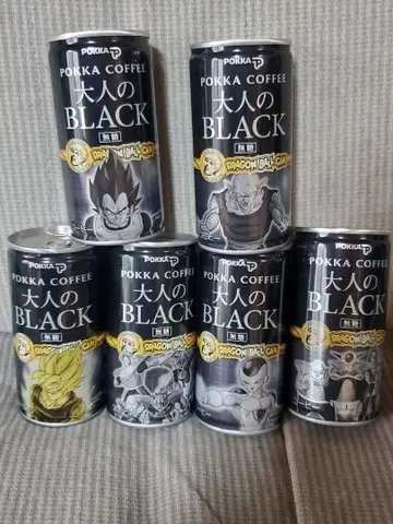 Pokka 드래곤볼 캔 세트