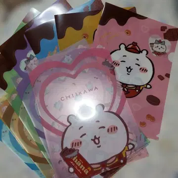 치이카와 발렌타인 클리어 파일 세트 11장