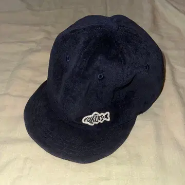 Foxfire 네이비 코듀로이 캡